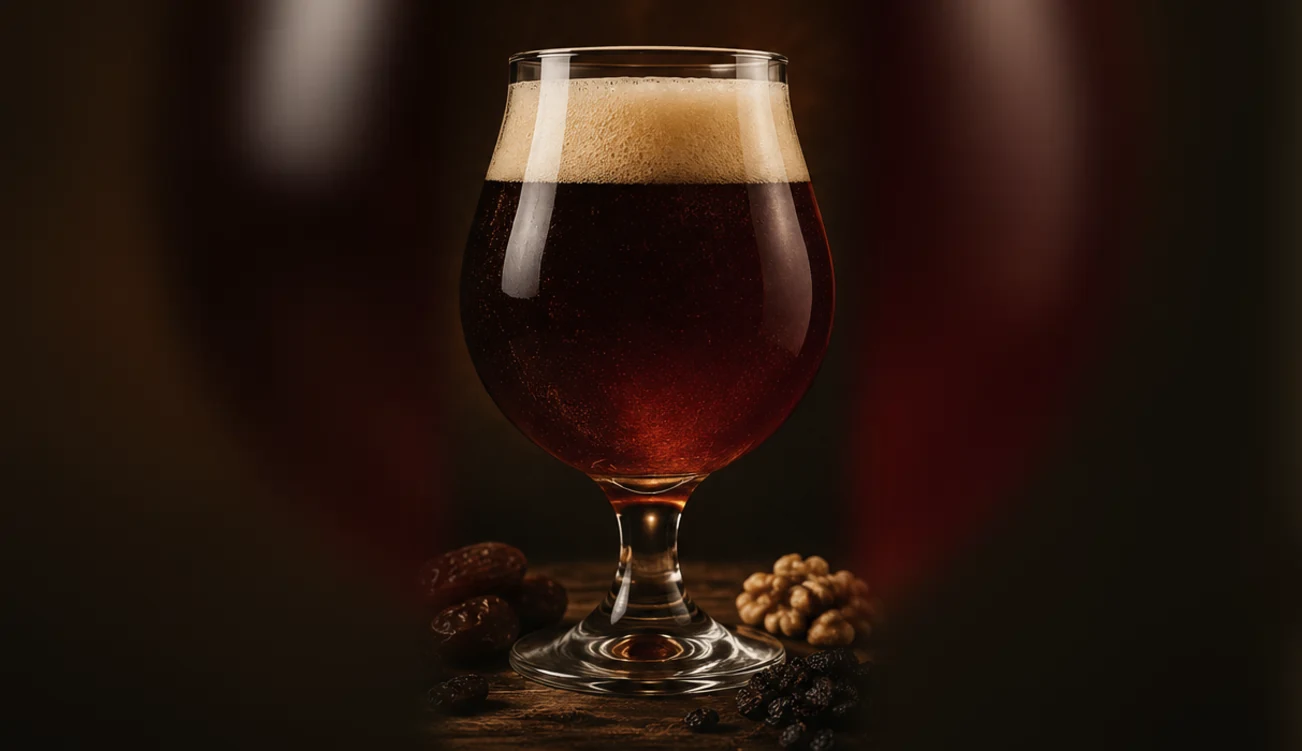 Barley Wine im Glas