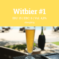 witbier braumischung #1