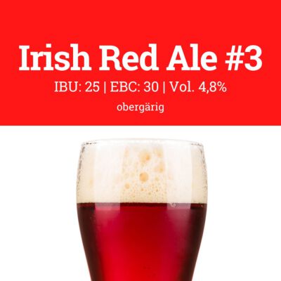 Irish Red Ale Braumischung #3 - Harmonisch, samtig und vollmundig