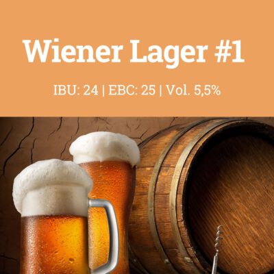 Wiener Lager Braumischung #1 – Malzbetont & Süffig selbst brauen