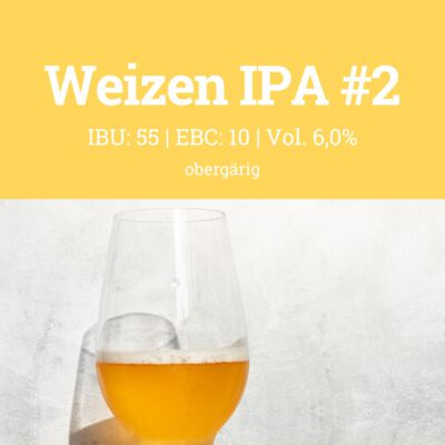 Weizen IPA Braumischung #2 – Fruchtig, Frisch & Mit moderner Hopfenpower